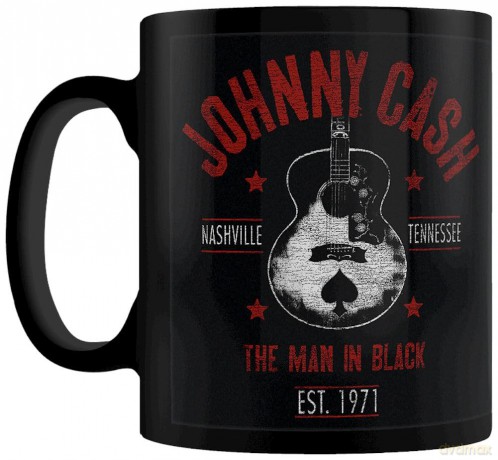 Johnny Cash: Johnny Cash (The Man In Black) Black Pod Kubek