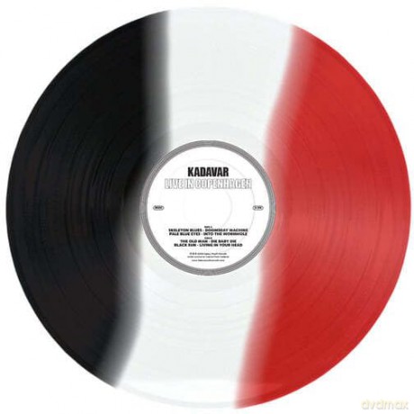 Kadavar: Live In Copenhagen (Striped Black/Transparent/Red) [Winyl]