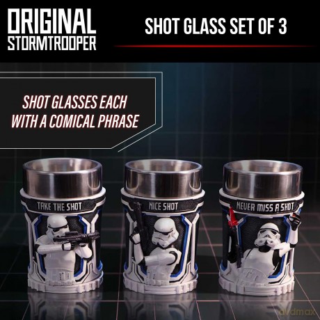 Stormtrooper: Original Stormtrooper 3 Shot Glass Set 8.7Cm