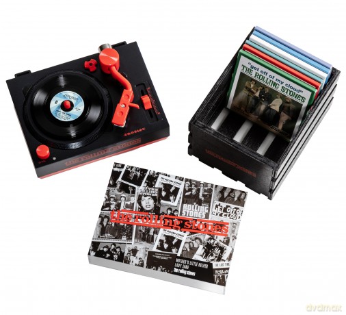 Crosley: Rolling Stones 3-Inch Mini Record Player With Case (Black) RSD EXC
