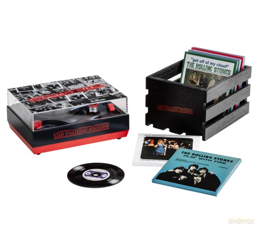 Crosley: Rolling Stones 3-Inch Mini Record Player With Case (Black) RSD EXC