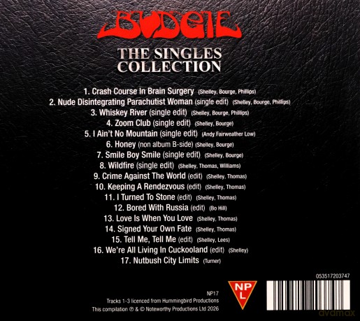Budgie: The Singles Collection [CD]