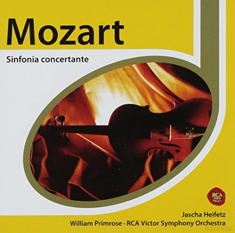 Jascha Heifetz: Mozart: Sinfonia Concertante [CD]