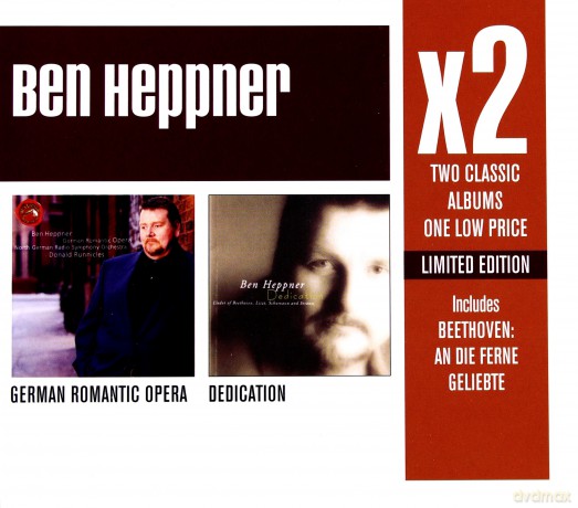 Ben Heppner: x2 (Lieder of Beethoven, Schumann, Liszt, Strauss / German Romantic Opera) [2CD]