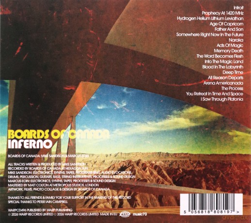 Boards Of Canada: Inferno [CD]