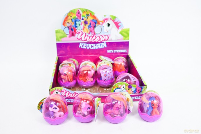 Brelok jednorożec 5cm w jajku z nakl.622019 50946