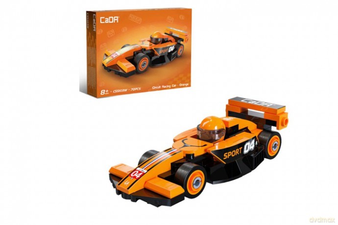 Cada klocki CircuitRacCarOrange C55103W 33247