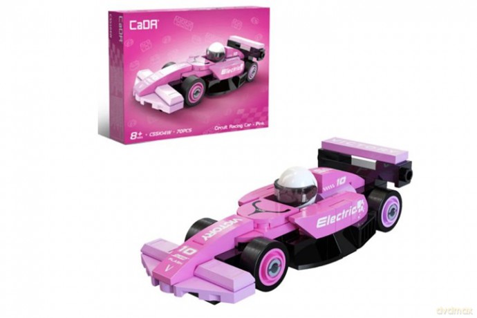 Cada klocki CircuitRacCarPink C55104W 33254