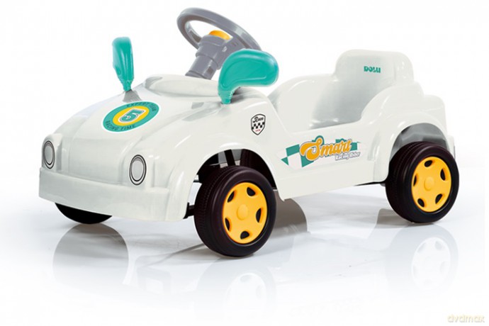 DOLU auto na pedały białe 2685