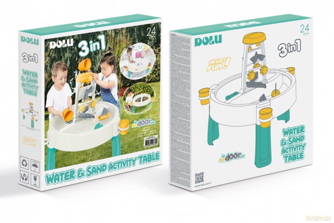 DOLU stolik aktywności 3w1 2670 26705