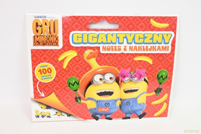 Gru i Minionki Pod przykr.Giga.notes Ks40922