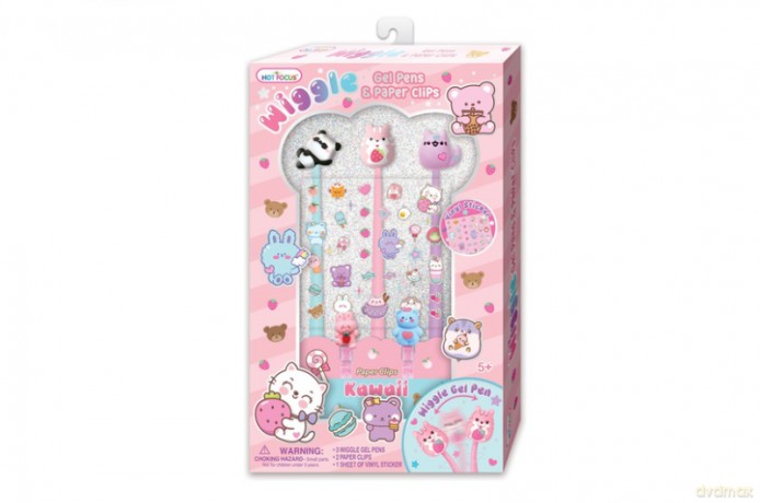 HOT FOCUS giętkie długopisy żelowe Kawaii 81397