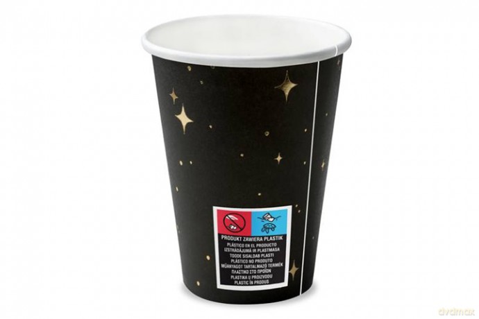 Kubeczki czarny 260ml A6 KPP27-010-EU3 89287