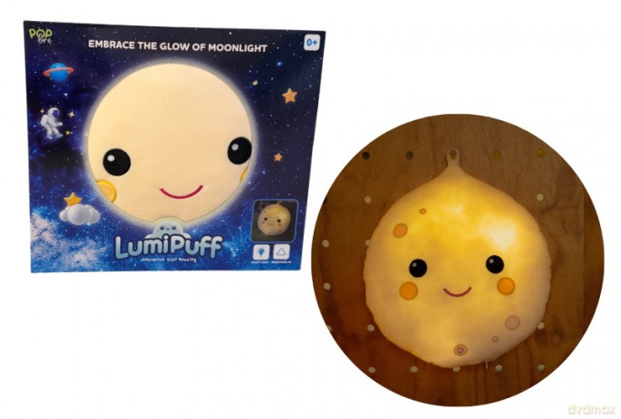 LumiPuff świecąca poduszka Księżyc LP802 48022
