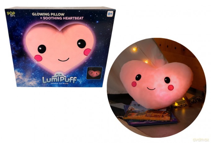 LumiPuff świecąca poduszka Serce LP-801 48015 /6