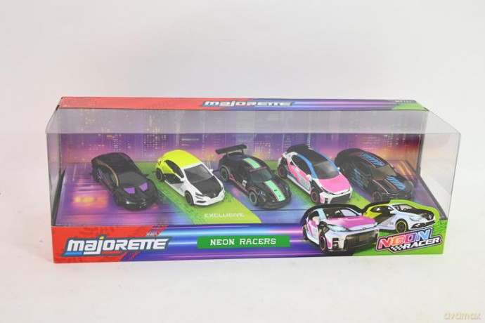 Majorette Neon Racer 5pak 8504105004