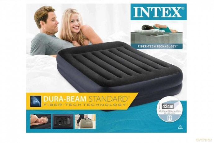 Materac pillow rest queen z wbud.pompką 220v 64124