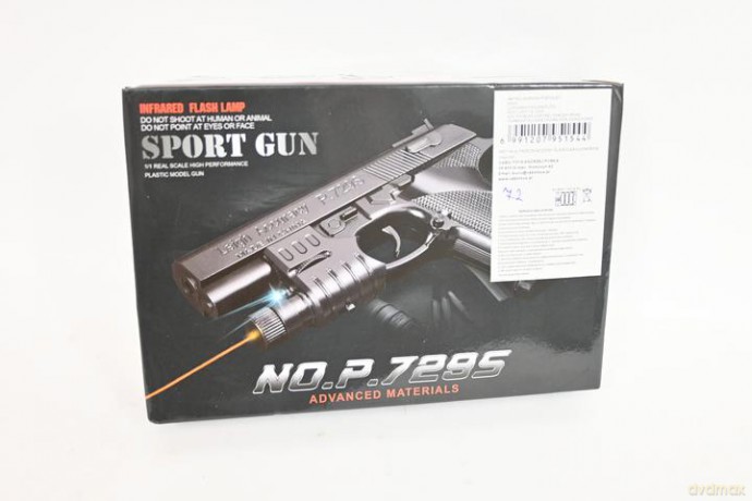 Pistolet na kulki/światło K633 95154