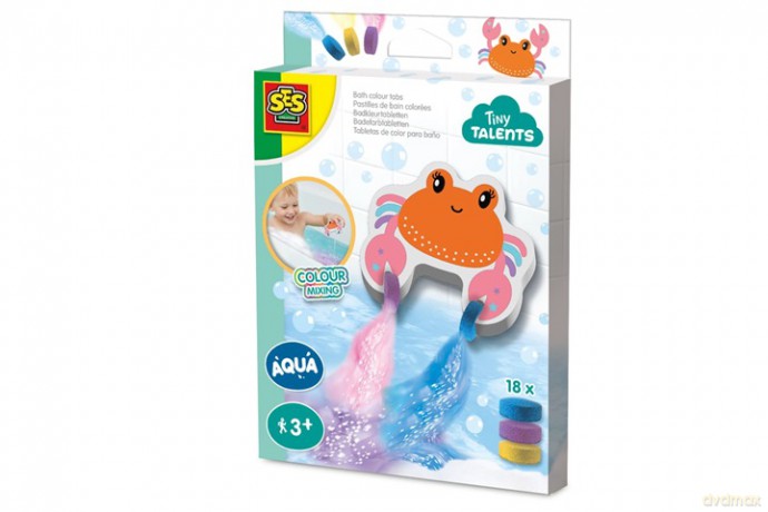 SES Tabl.barw.wodę w wanie 18szt Krab 13052 30527