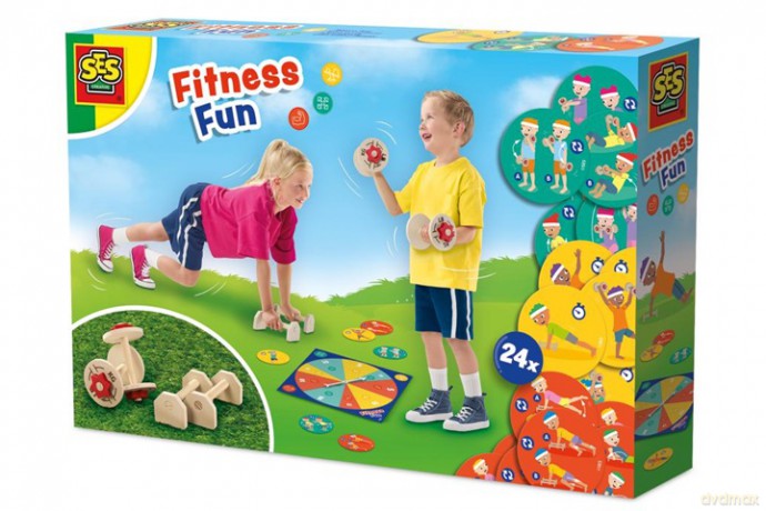 SES Zabawa fitness zestaw ćwiczeń 02409 24093