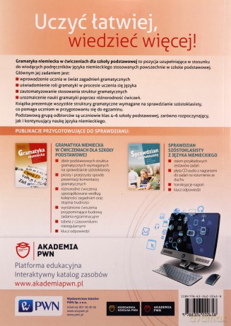 Gramatyka niemiecka w ćwiczeniach Szkoła Podstawowa [KSIĄŻKA]