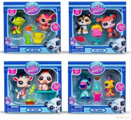 LITTLEST PET SHOP ZESTAW 2 ZWIERZĄTEK