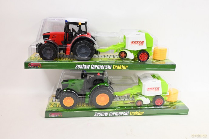 Traktor z maszyną rolniczą G205697 71549