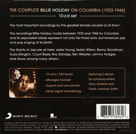 Billie Holiday: Lady Day: The Complete Billie Holiday On Columbia [10CD]