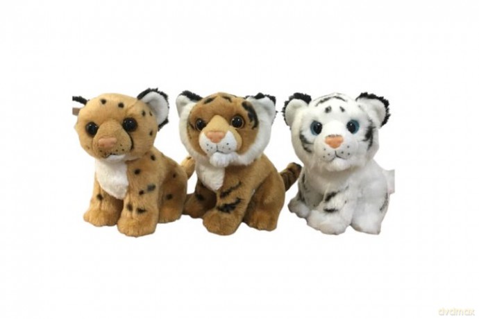 Tygrys biały 16cm,gepard brązowy 16cm 05136