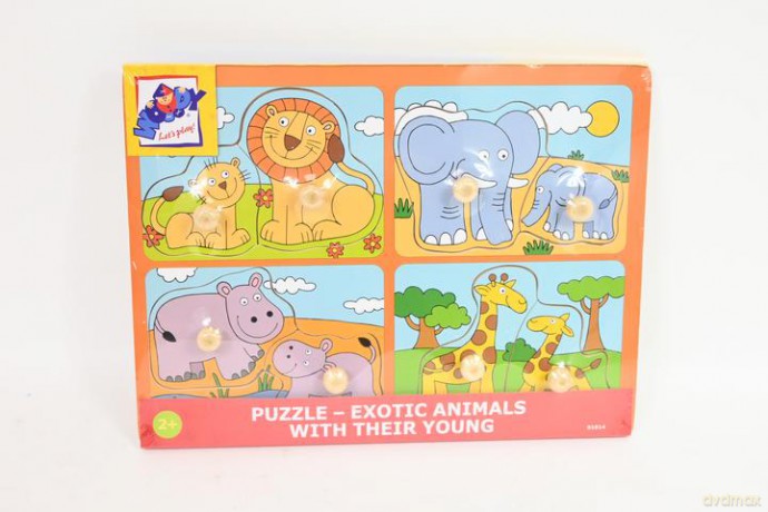 WOODYLAND Puzzle d/najmł.z uchw.egz.zw.91914 19147