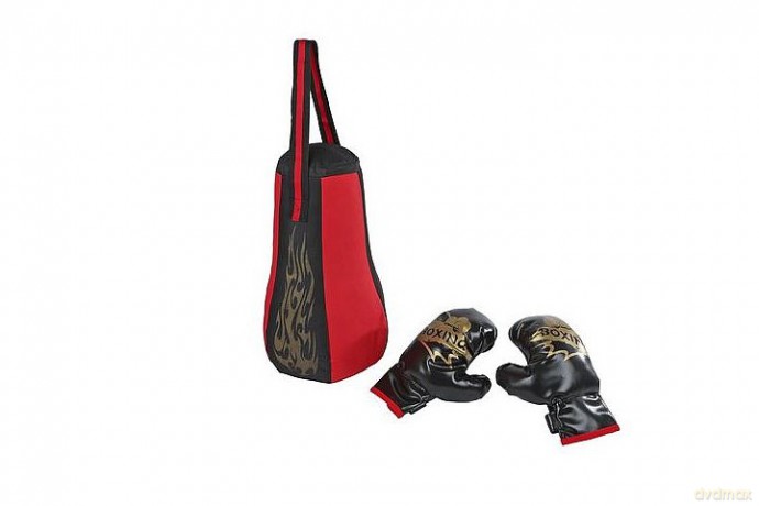 Worek bokserski 40cm z rękawicami 700480 75536