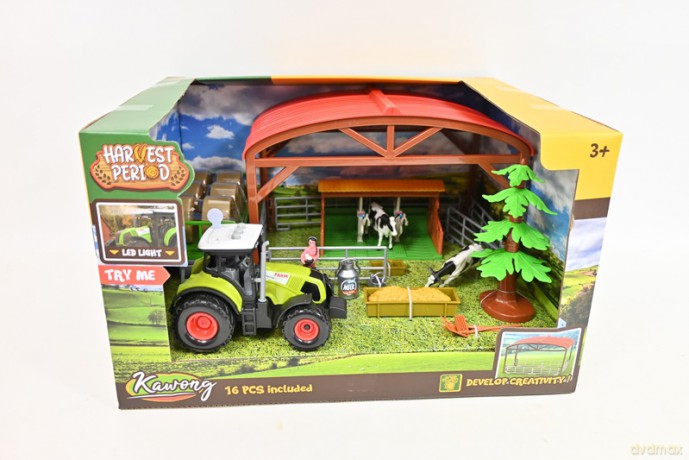 Zestaw farma Traktor dżw.16-części HFU26 47592