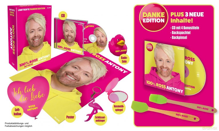 Antony Ross: 100% Ross (Ltd. Danke Fanbox Edition) [2CD]