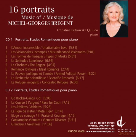Bregent Michel-Georges: 16 Portraits [2CD]