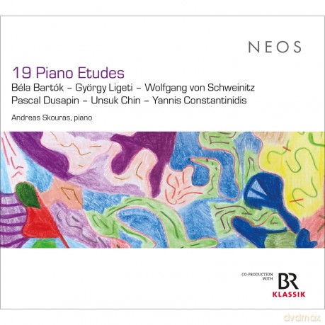 Andreas Skouras: 19 Piano Etudes [CD]