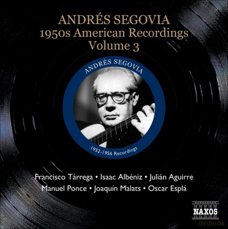 Segovia Andres: 1950s American Recordings Vol.3 [CD]