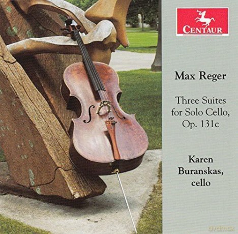Reger: 3 Suites For Solo Cello [CD]