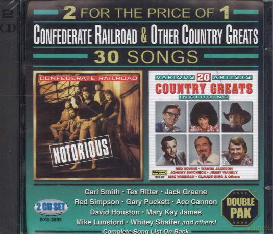 Confederate Railroad: 30 Songs [2CD]