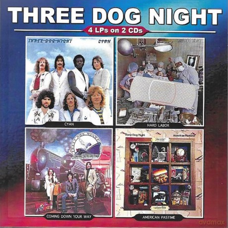 Three Dog Night: 4 Lps On 2 Cds (Cyan-Hard Labor-Coming Down [2CD]
