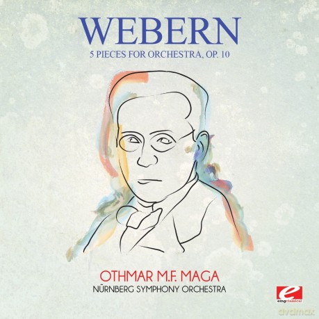 Webern: 5 Pieces For Orchestra Op. 10 [CD]