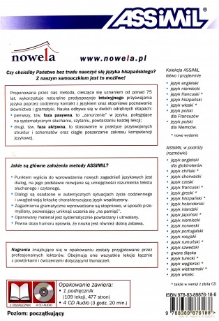 Hiszpański łatwo i przyjemnie [KSIĄŻKA]+[CD]