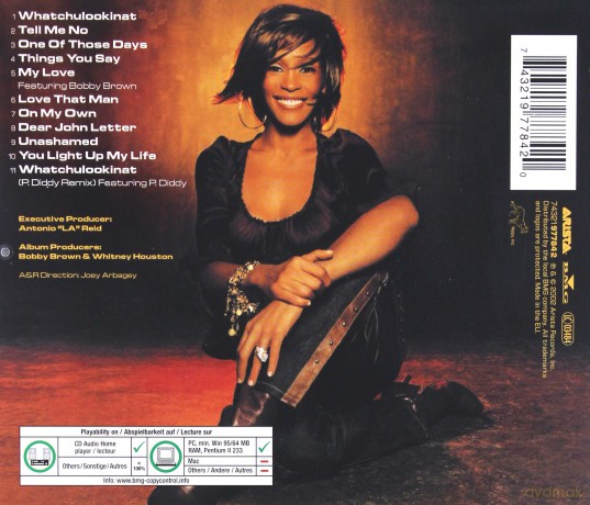 Whitney Houston: Just Whitney [CD]
