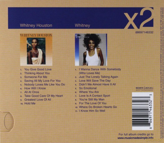 Whitney Houston: Whitney Houston/Whitney [2CD]