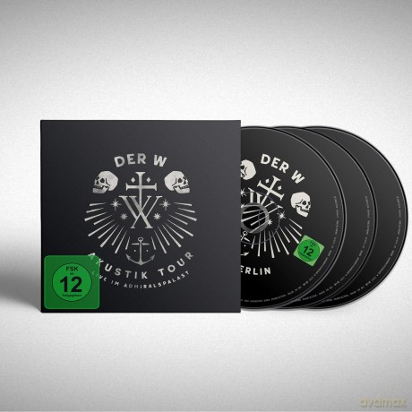 Der W: Akustik Tour: Live im Admiralspalast (2CD+Blu-ray) [3CD]