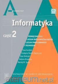 Informat LO 2 Gurbiel podręcznik zakres rozszerzony [KSIĄŻKA]+[CD]