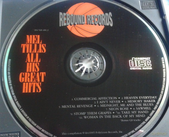 Tillis Mel: All His Great Hits [CD]