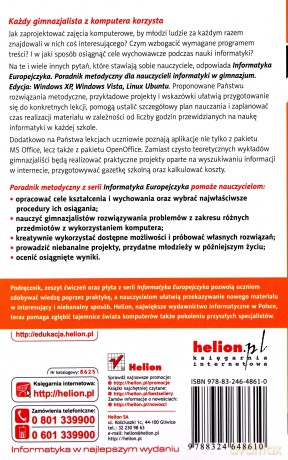 Informatyka Europejczyka. Poradnik metodyczny Gimnazjum [KSIĄŻKA]