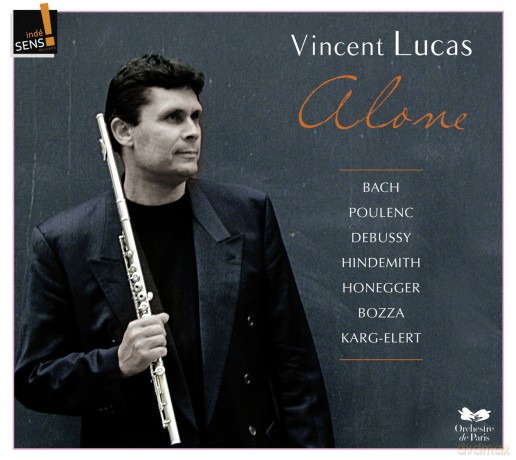 Vincent Lucas: Alone Js Bach Poulenc Debus [CD]