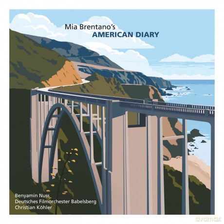 Brentano Mia/Benaymin Nuss/Deutsches Filmorchester Babelsberg: American Diary [CD]