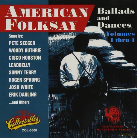 American Folksay Ballads Volume 1-4 [CD]